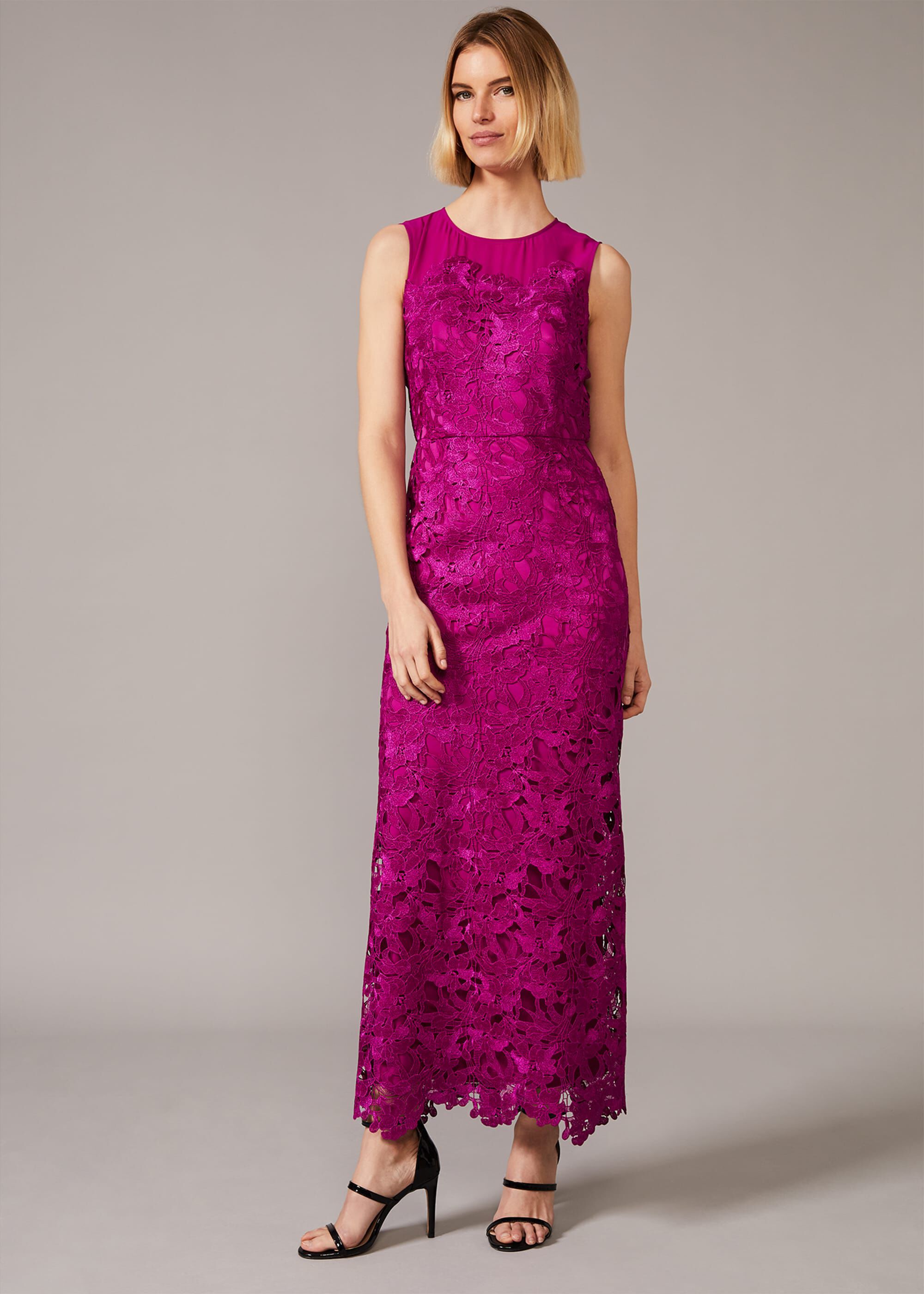 Bessie Lace Maxi Dress | Phase Eight